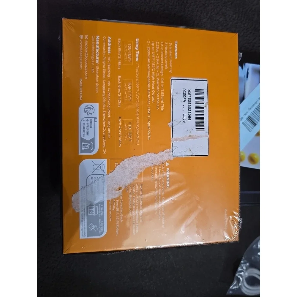 OCOOPA Magnetic‎ Hand Warmers Rechargeable 2 Pack